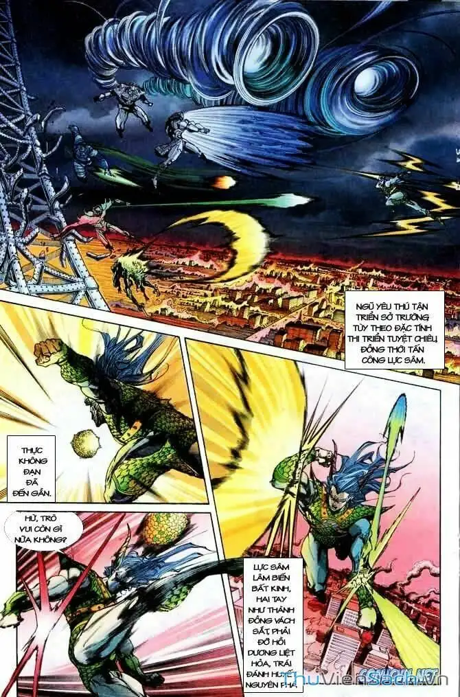 Truyện Tranh Tiểu Ma Thần trang 5