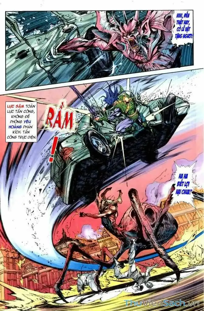 Truyện Tranh Tiểu Ma Thần trang 5