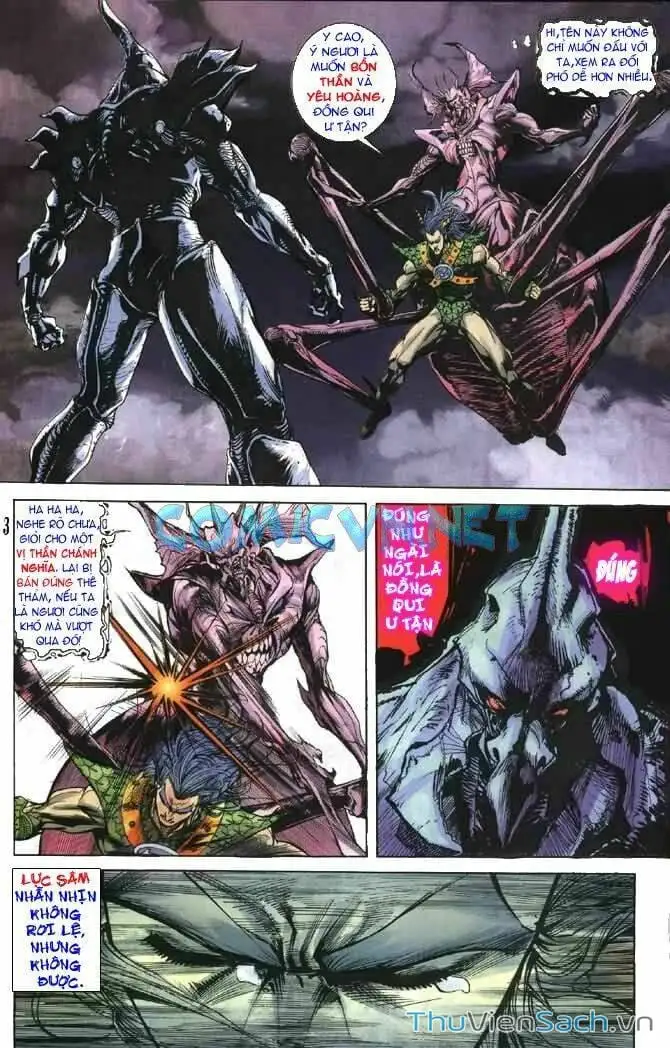 Truyện Tranh Tiểu Ma Thần trang 5