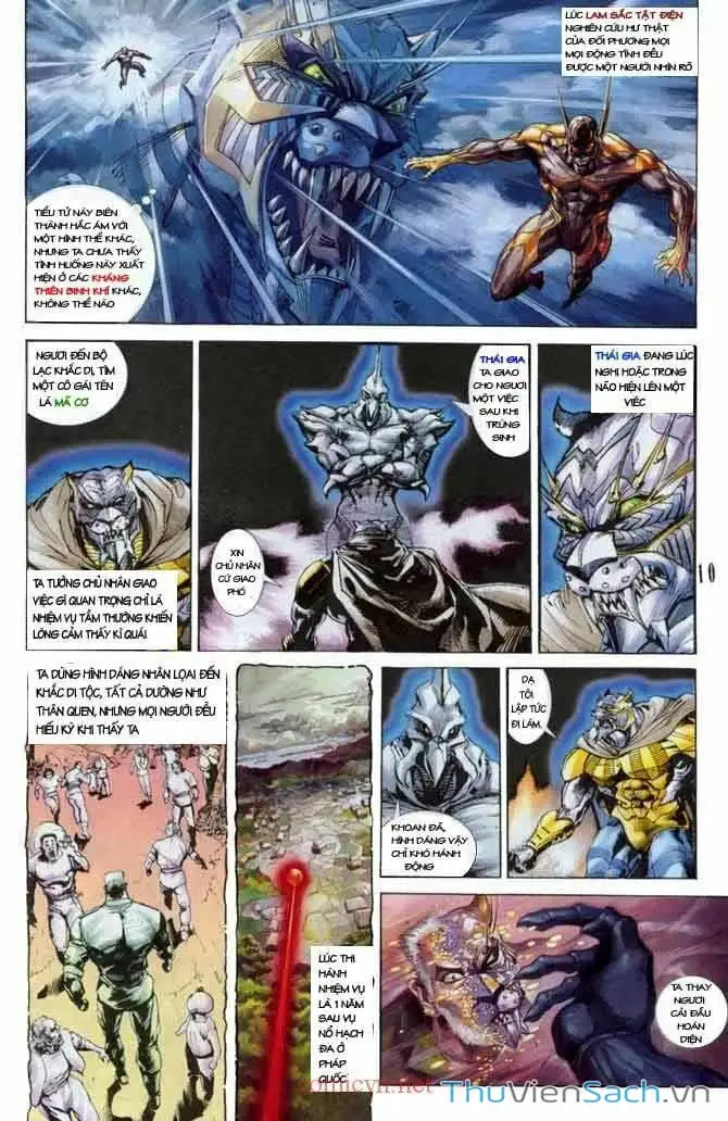 Truyện Tranh Tiểu Ma Thần trang 5