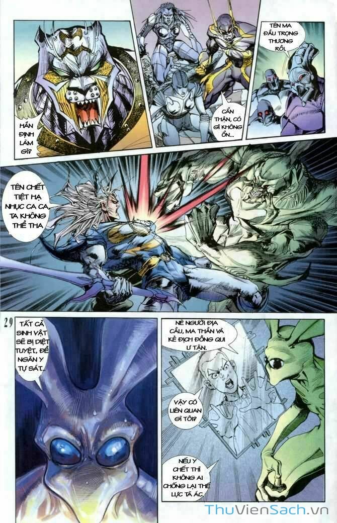 Truyện Tranh Tiểu Ma Thần trang 5