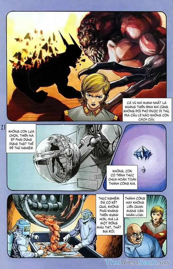 Truyện Tranh Tiểu Ma Thần trang 5