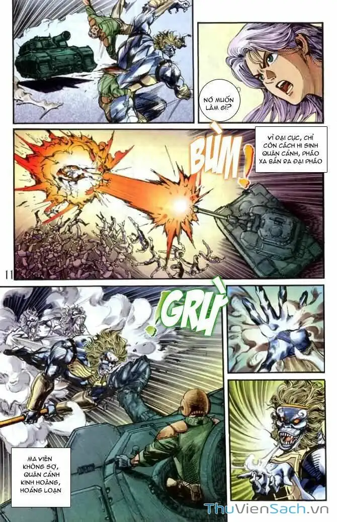 Truyện Tranh Tiểu Ma Thần trang 5