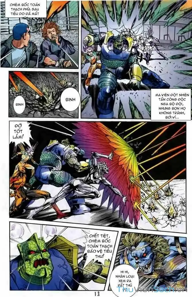 Truyện Tranh Tiểu Ma Thần trang 5