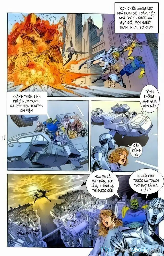 Truyện Tranh Tiểu Ma Thần trang 5