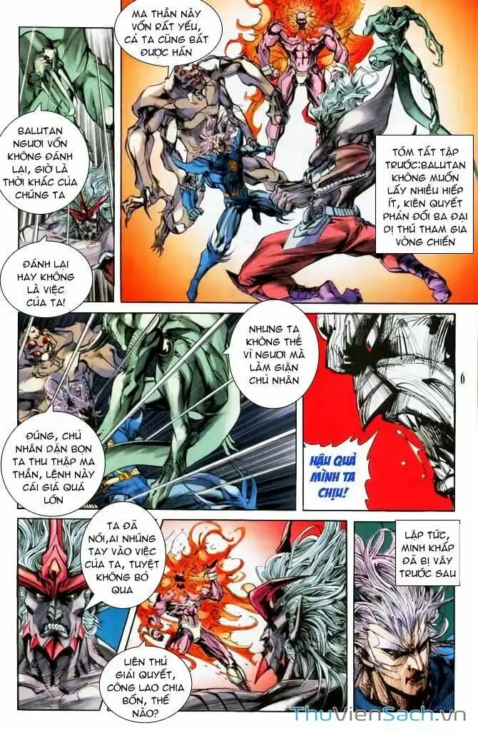 Truyện Tranh Tiểu Ma Thần trang 5