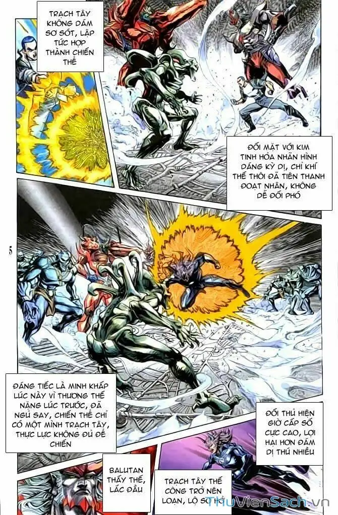 Truyện Tranh Tiểu Ma Thần trang 5