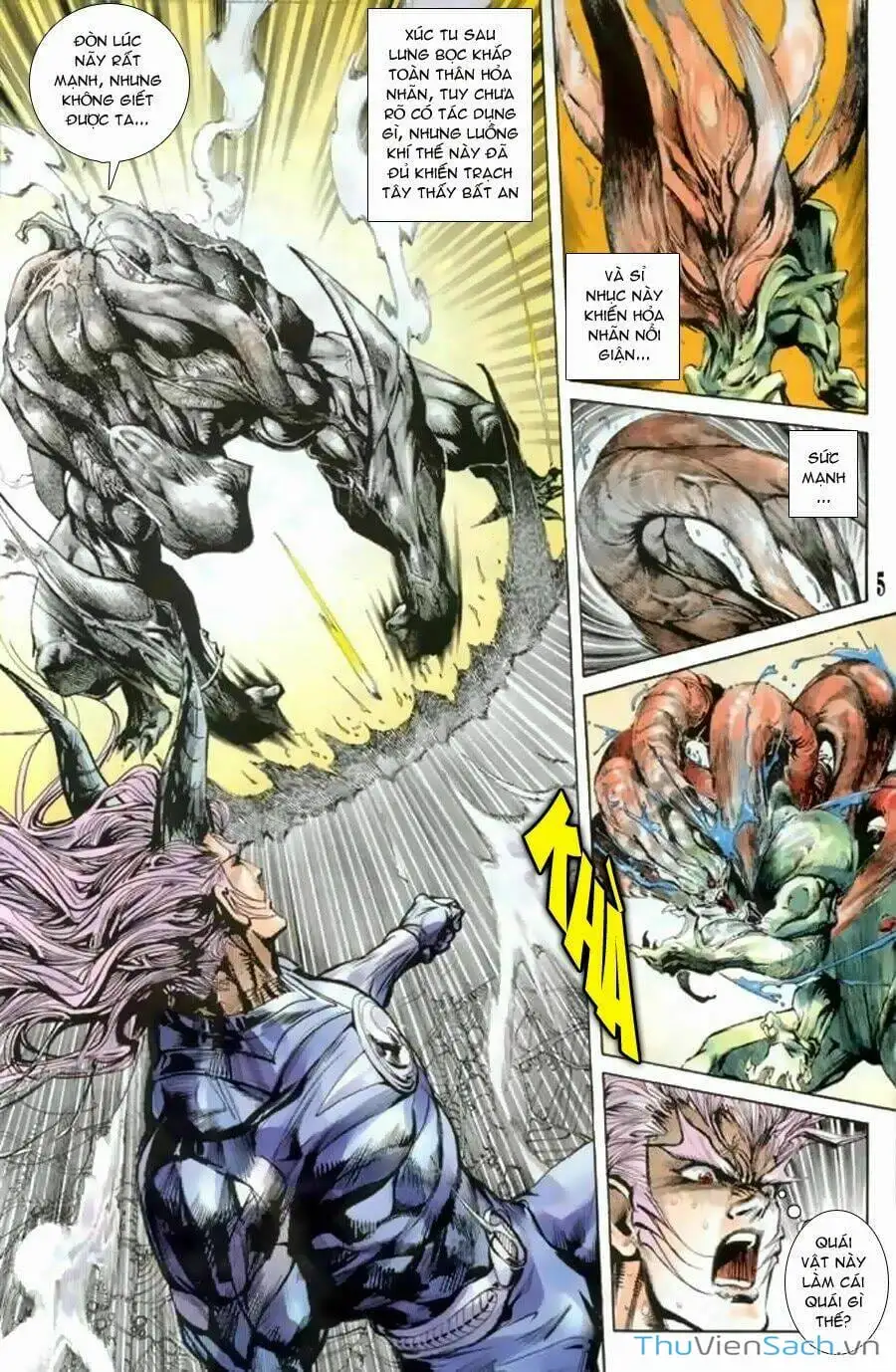 Truyện Tranh Tiểu Ma Thần trang 5