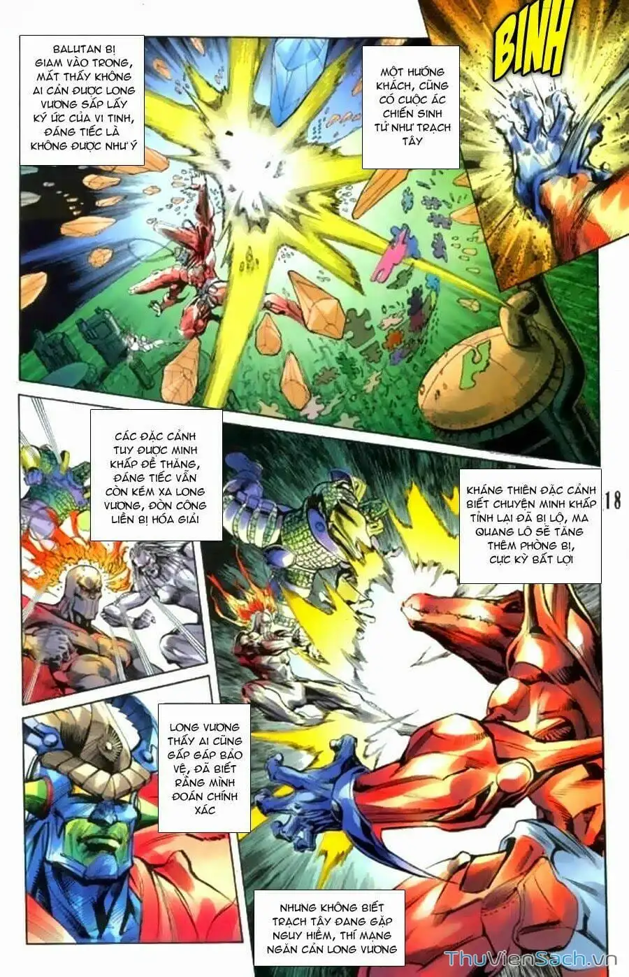 Truyện Tranh Tiểu Ma Thần trang 5