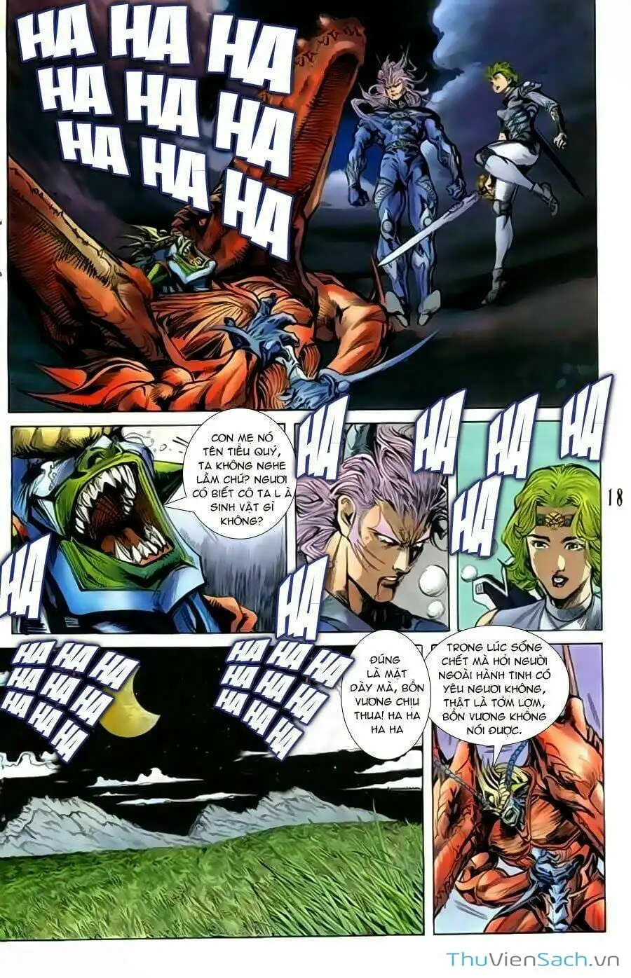 Truyện Tranh Tiểu Ma Thần trang 5