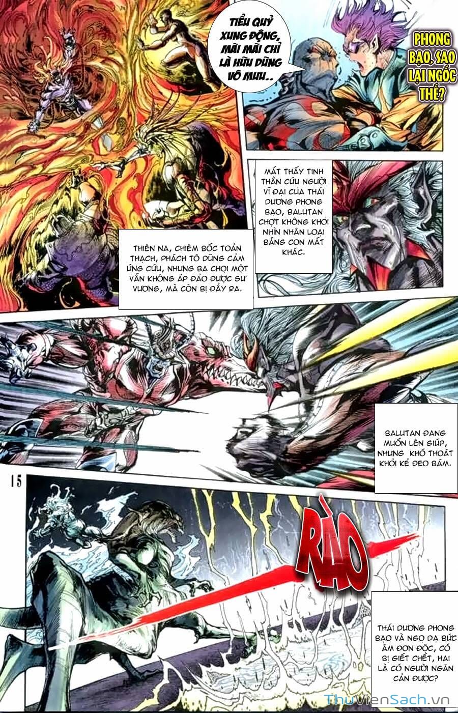 Truyện Tranh Tiểu Ma Thần trang 5