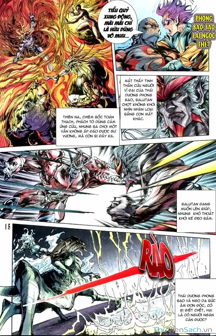 Truyện Tranh Tiểu Ma Thần trang 5