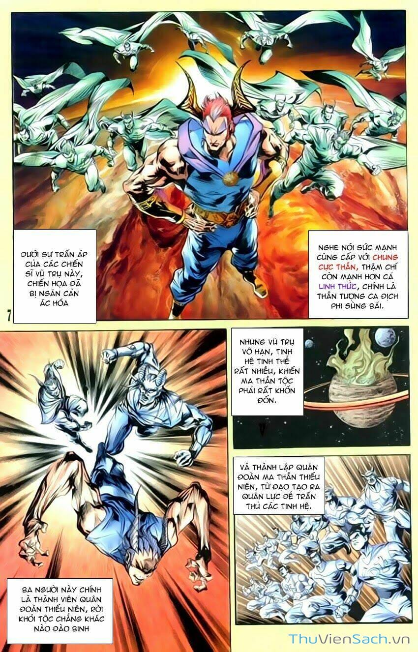 Truyện Tranh Tiểu Ma Thần trang 5