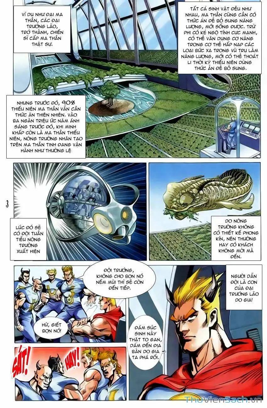 Truyện Tranh Tiểu Ma Thần trang 5