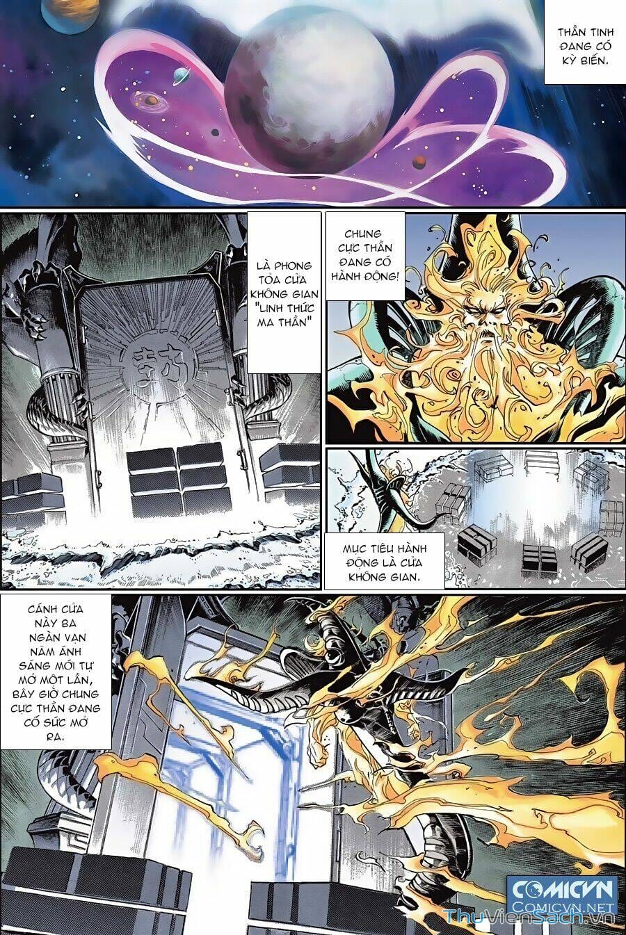 Truyện Tranh Tiểu Ma Thần trang 5