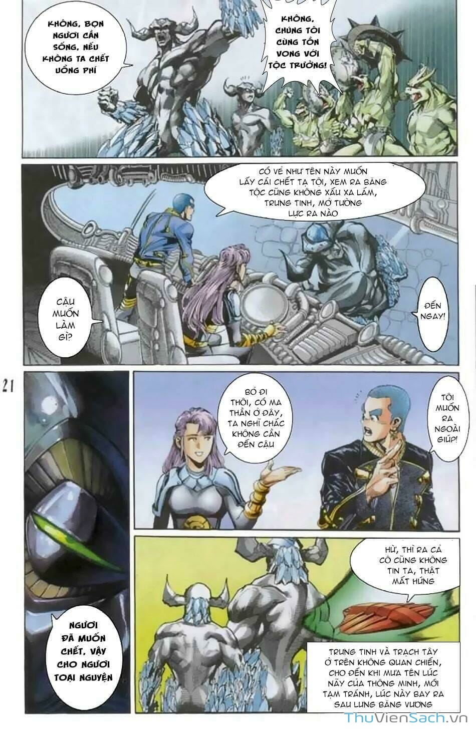 Truyện Tranh Tiểu Ma Thần trang 5