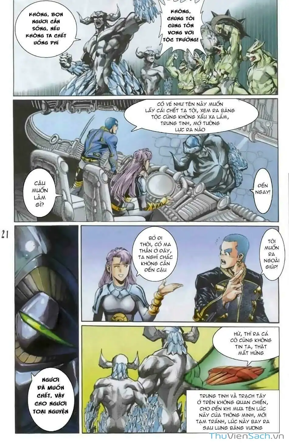 Truyện Tranh Tiểu Ma Thần trang 5