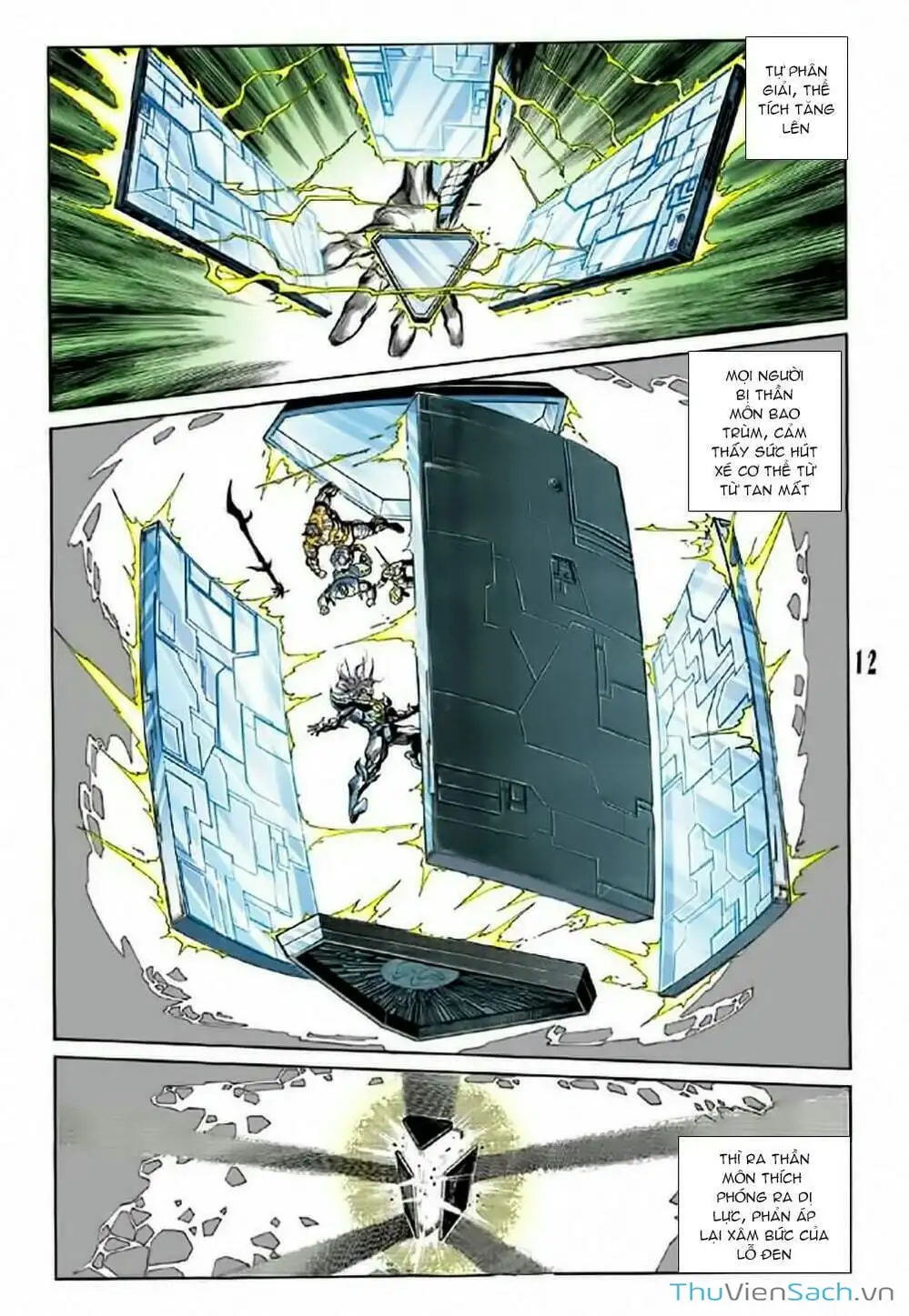 Truyện Tranh Tiểu Ma Thần trang 5