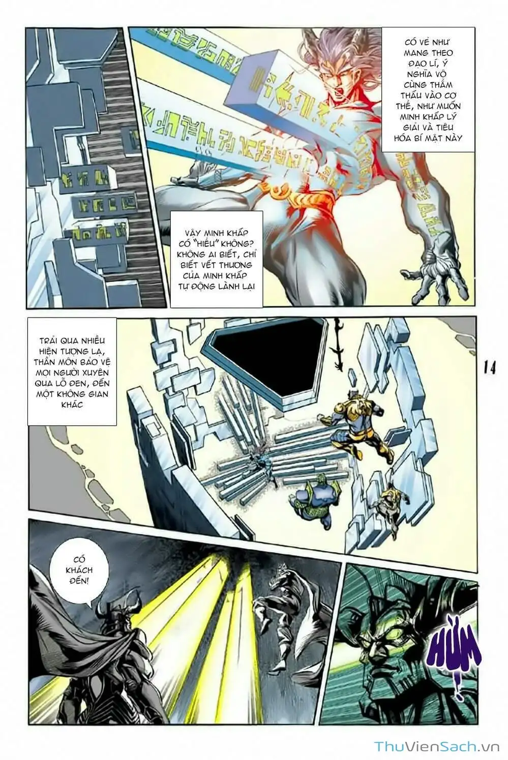 Truyện Tranh Tiểu Ma Thần trang 5