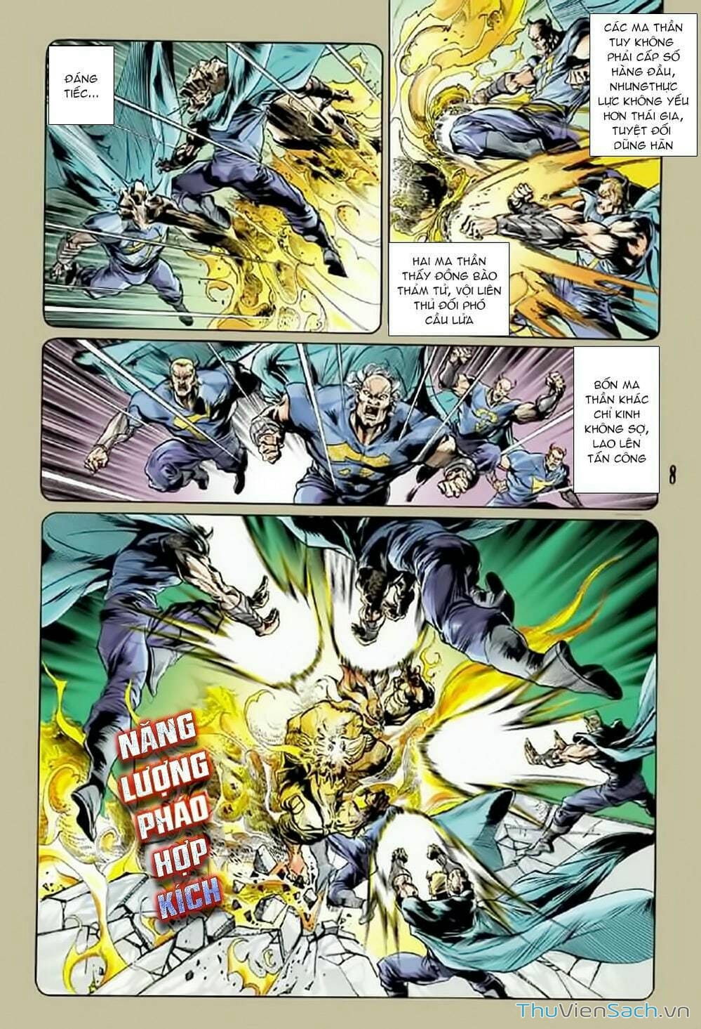 Truyện Tranh Tiểu Ma Thần trang 5