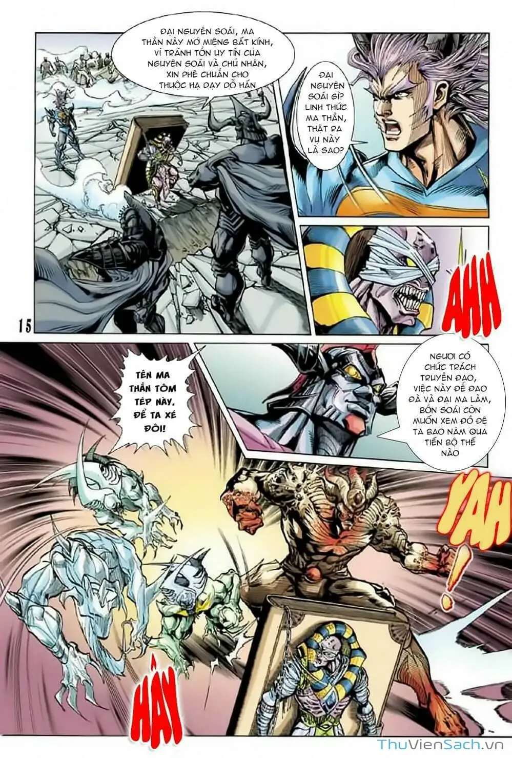 Truyện Tranh Tiểu Ma Thần trang 5