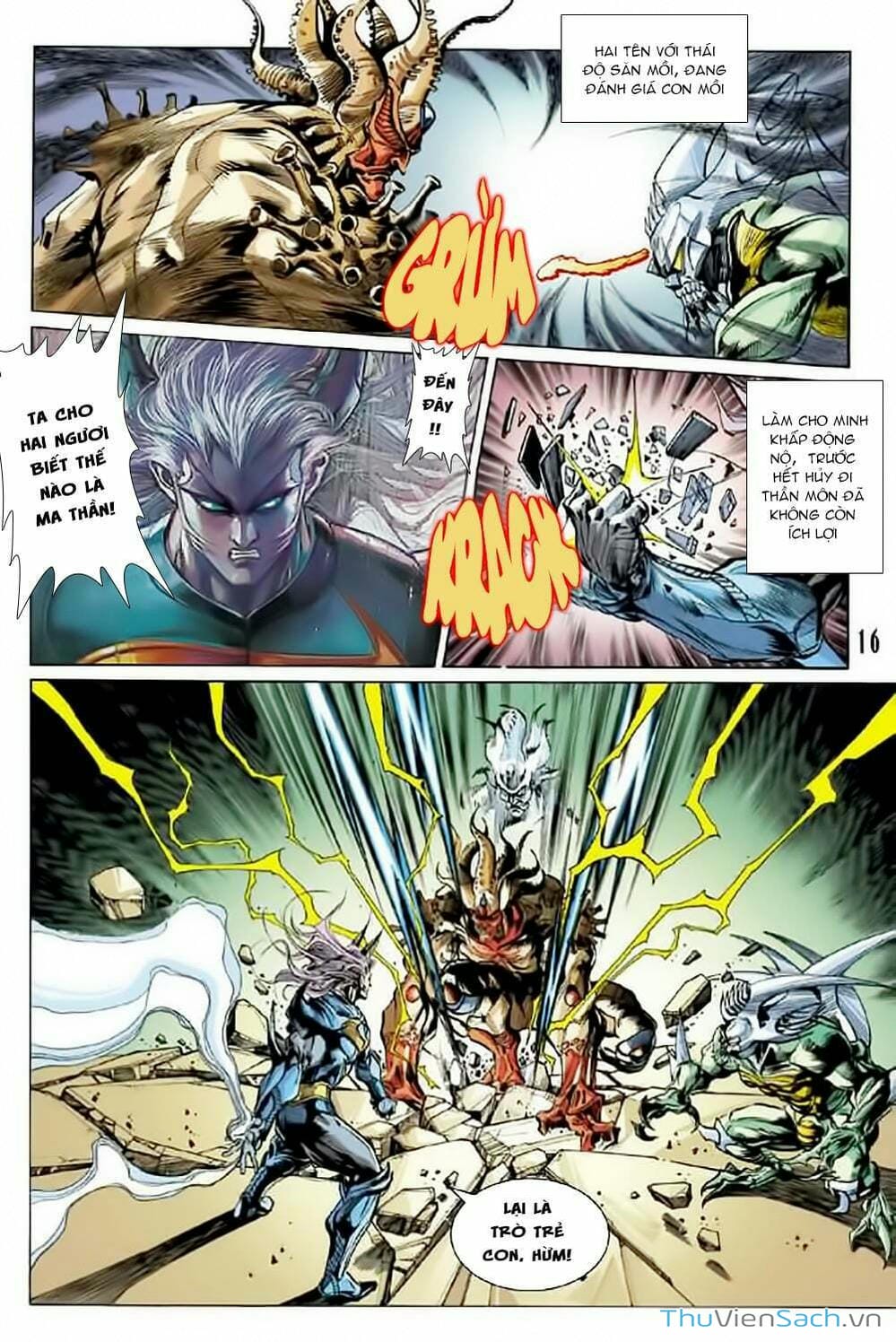 Truyện Tranh Tiểu Ma Thần trang 5