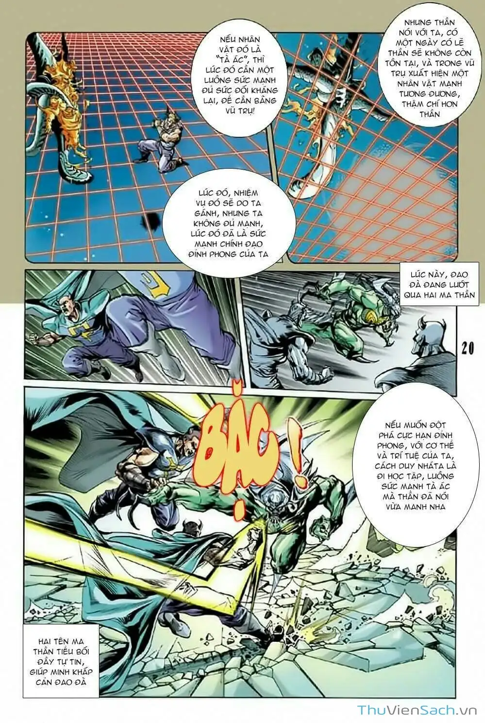 Truyện Tranh Tiểu Ma Thần trang 5