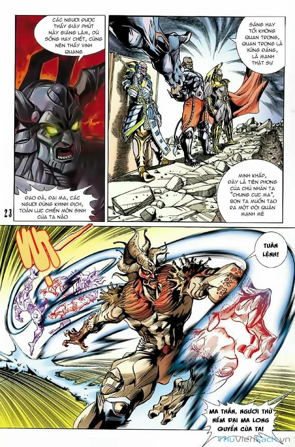 Truyện Tranh Tiểu Ma Thần trang 5