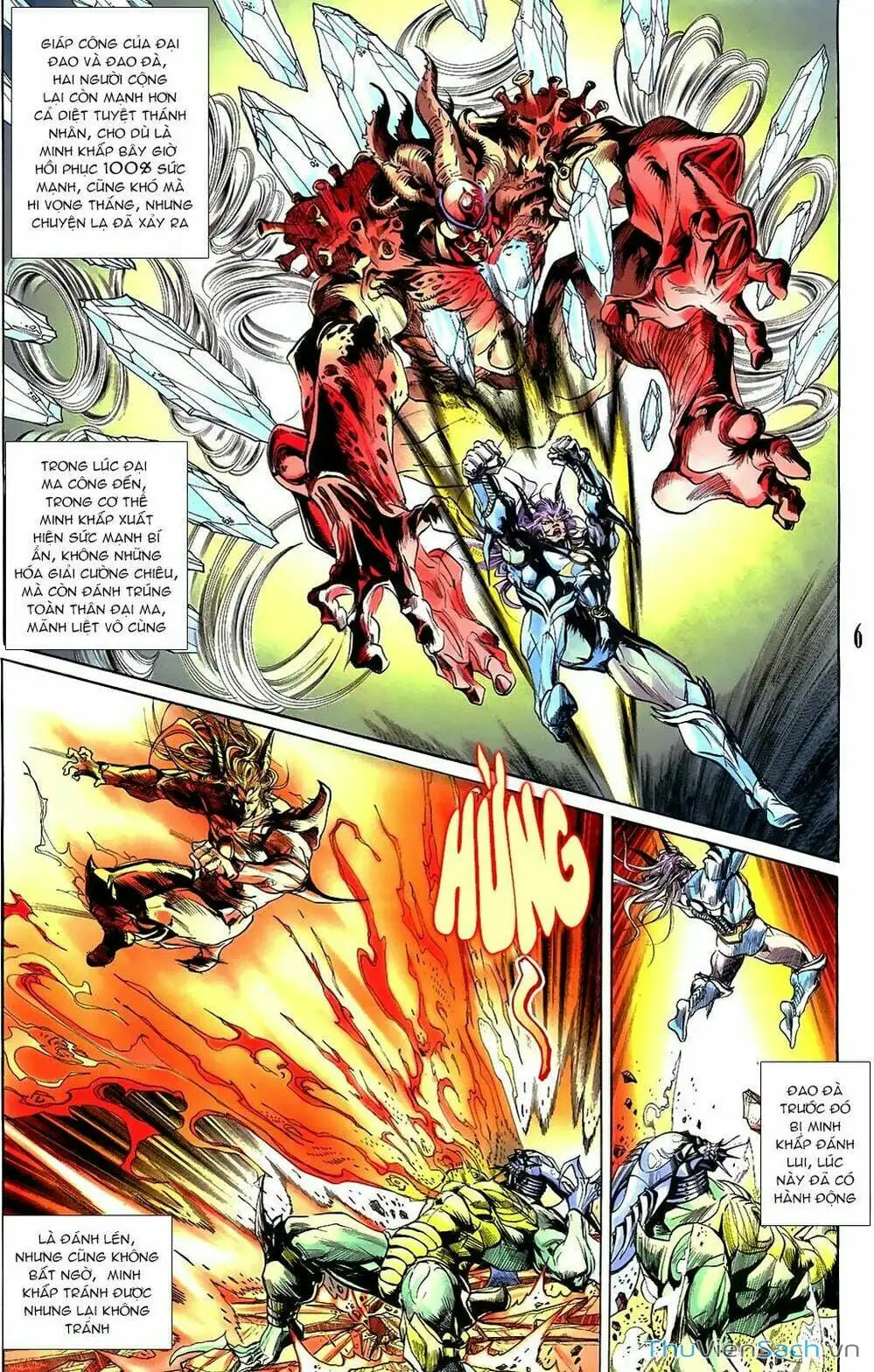 Truyện Tranh Tiểu Ma Thần trang 5