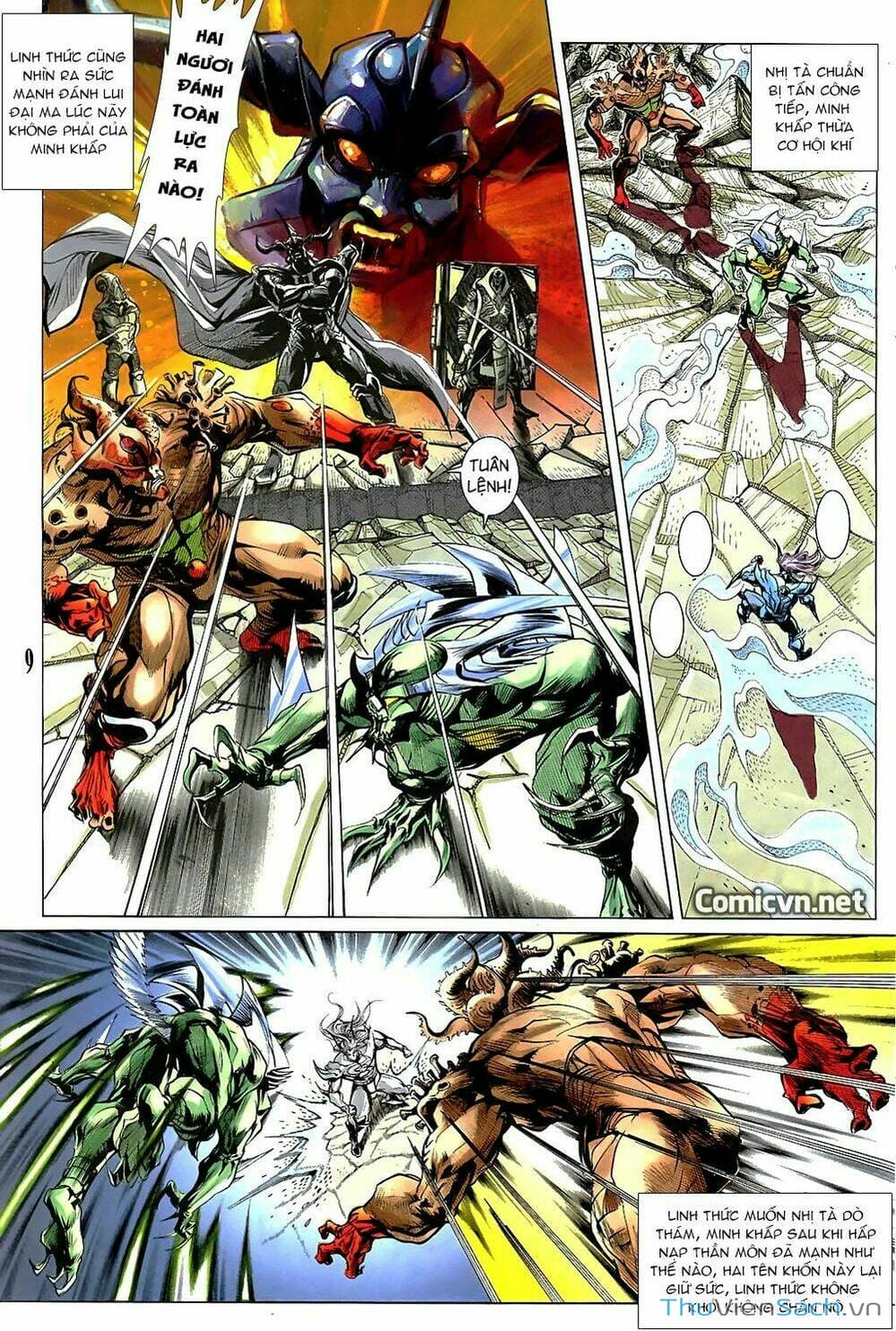 Truyện Tranh Tiểu Ma Thần trang 5