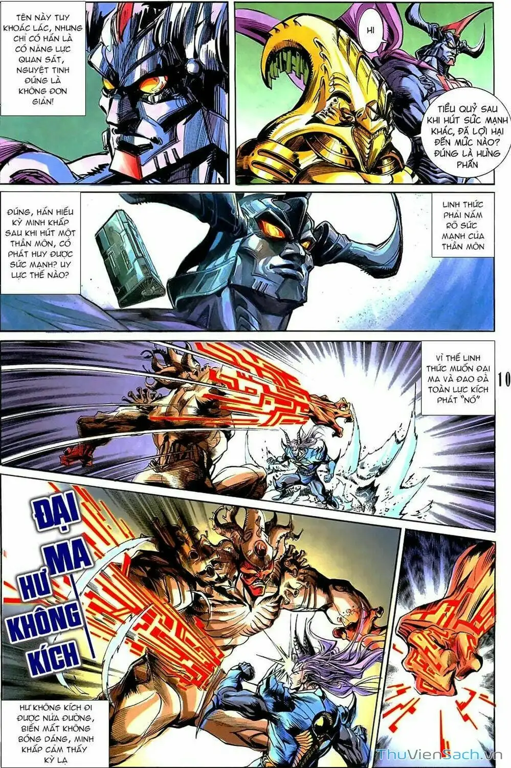 Truyện Tranh Tiểu Ma Thần trang 5