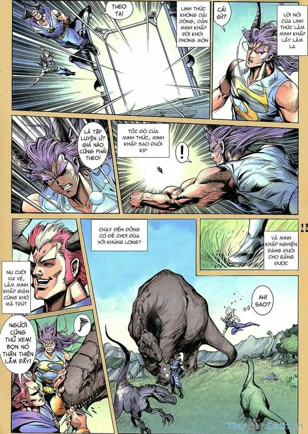 Truyện Tranh Tiểu Ma Thần trang 5