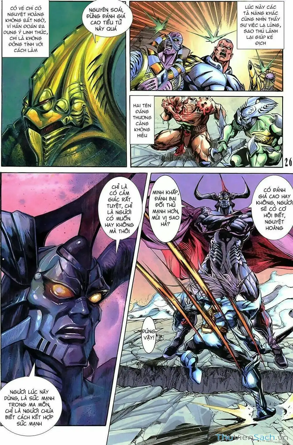 Truyện Tranh Tiểu Ma Thần trang 5