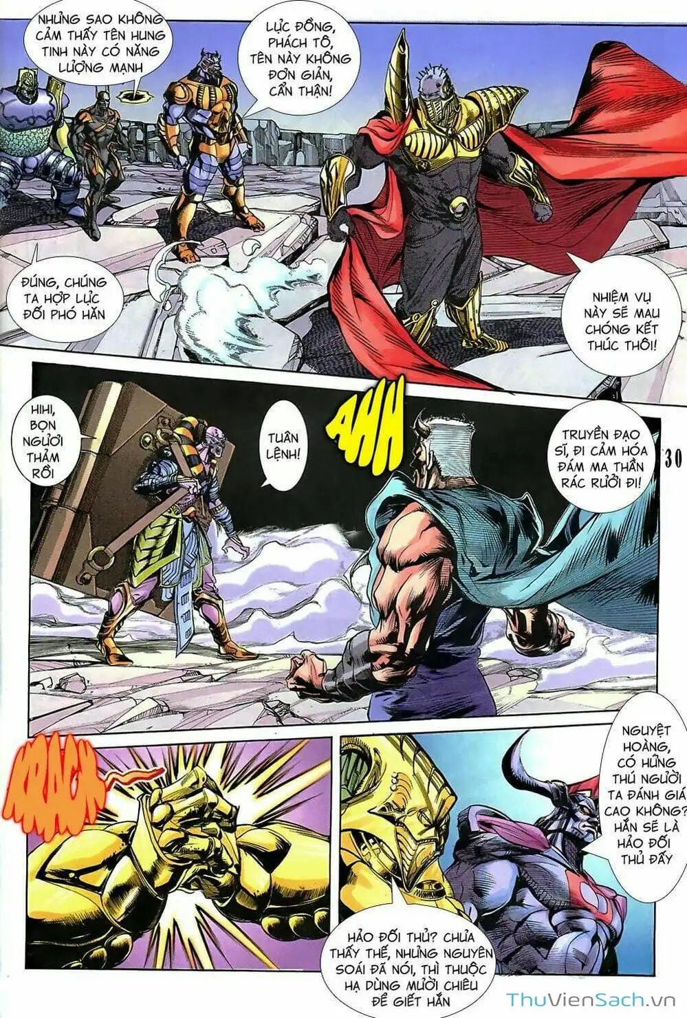 Truyện Tranh Tiểu Ma Thần trang 5