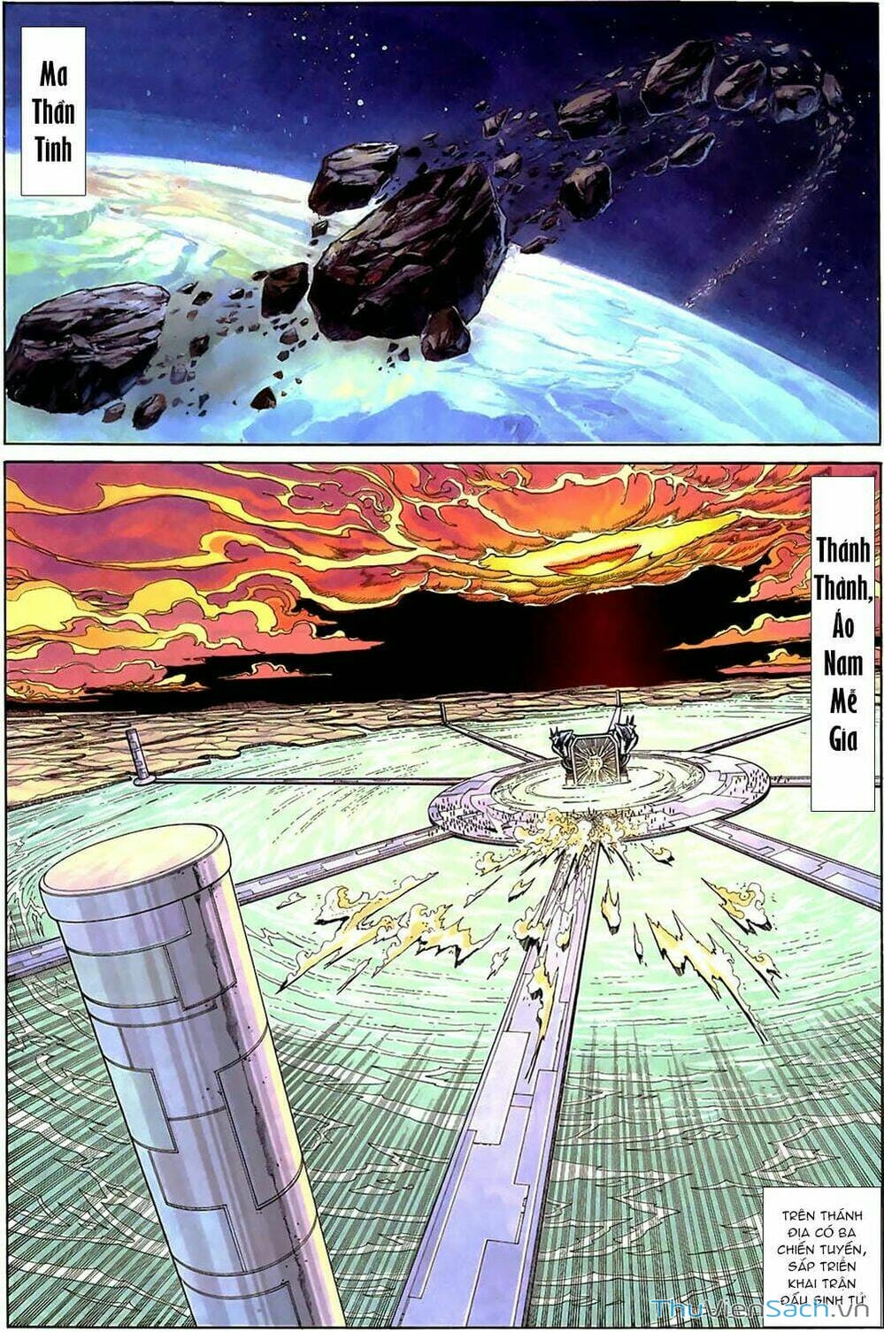 Truyện Tranh Tiểu Ma Thần trang 5