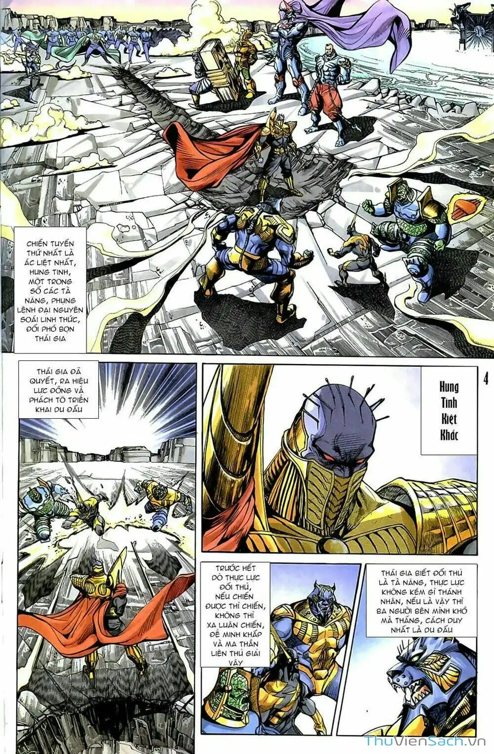 Truyện Tranh Tiểu Ma Thần trang 5