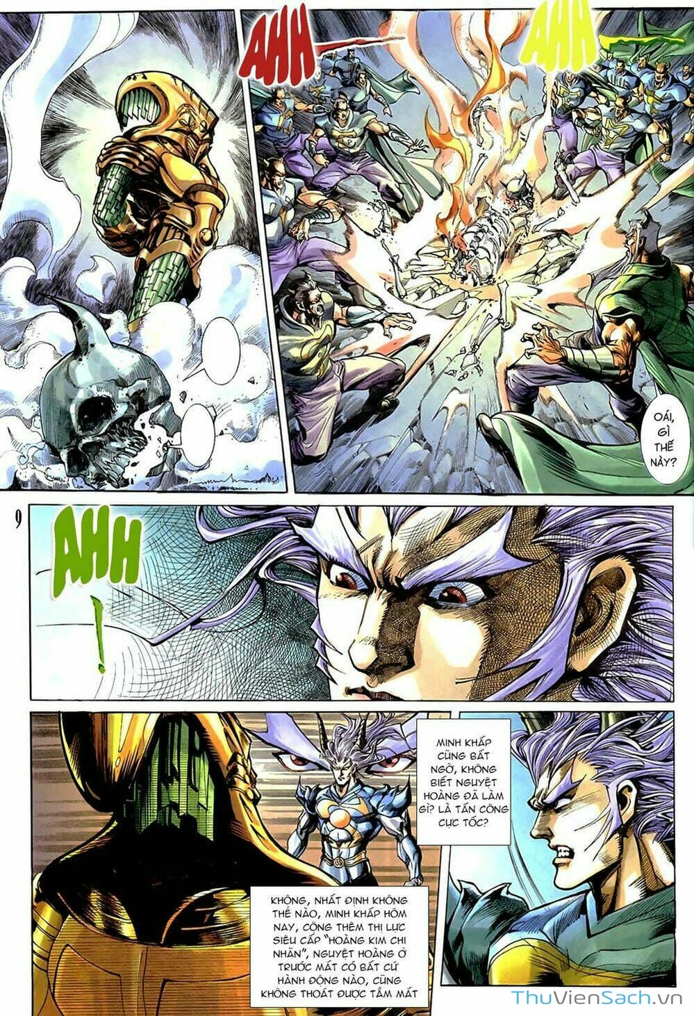 Truyện Tranh Tiểu Ma Thần trang 5