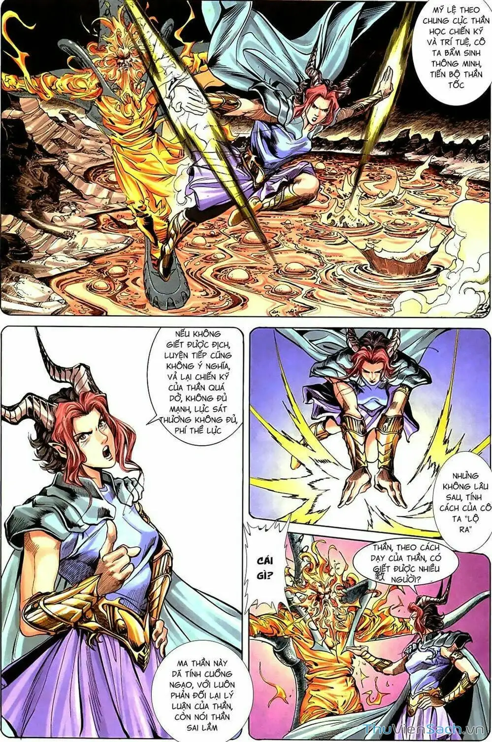 Truyện Tranh Tiểu Ma Thần trang 5