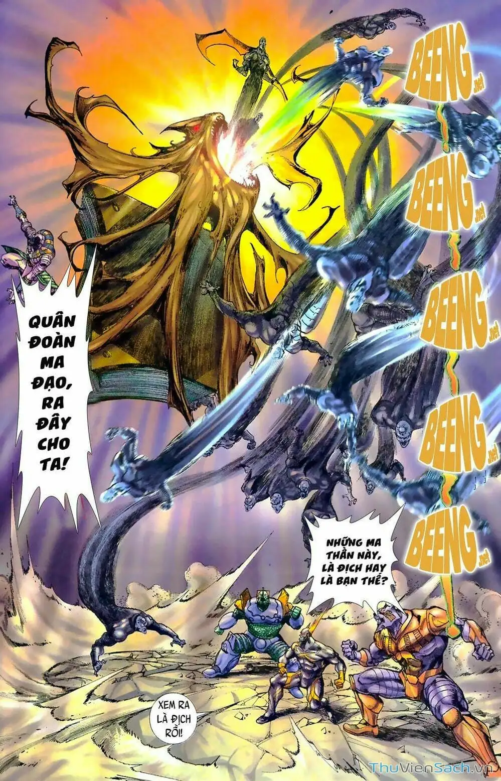 Truyện Tranh Tiểu Ma Thần trang 5