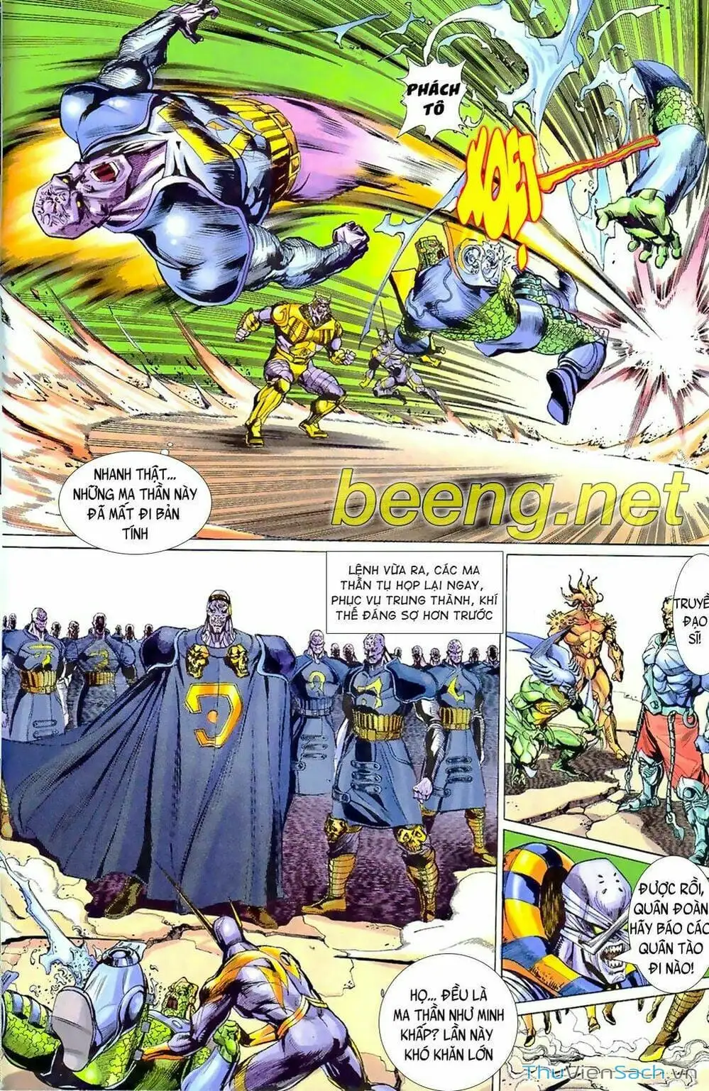 Truyện Tranh Tiểu Ma Thần trang 5