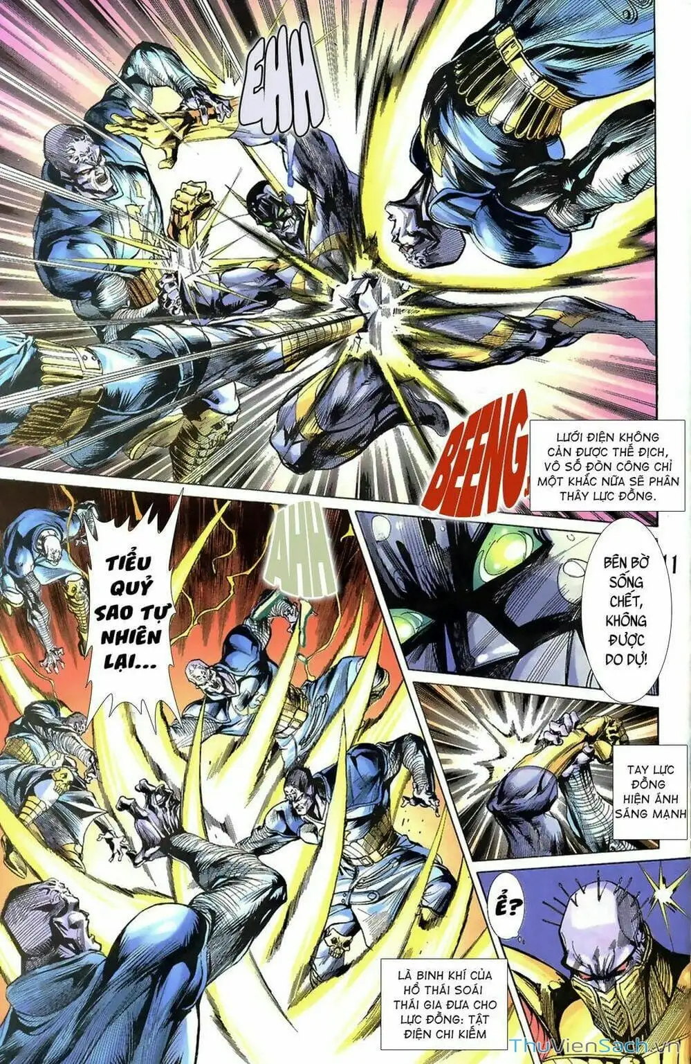 Truyện Tranh Tiểu Ma Thần trang 5