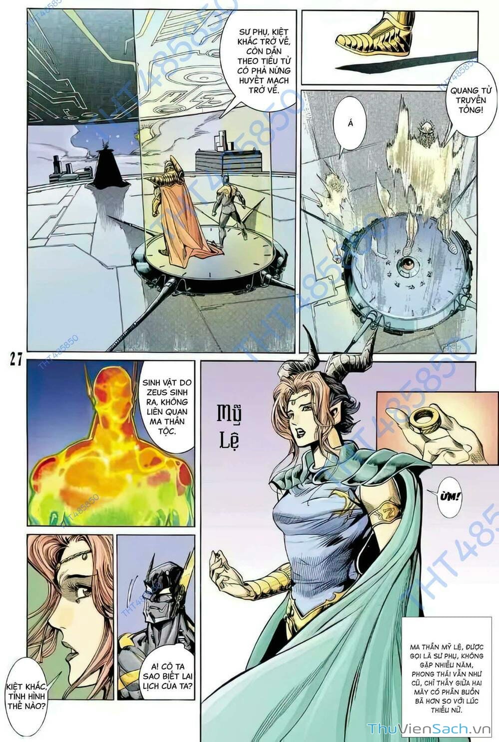 Truyện Tranh Tiểu Ma Thần trang 5