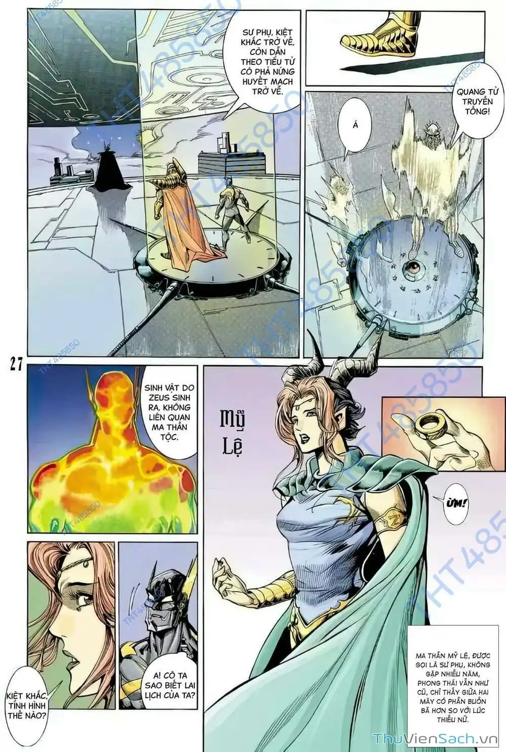 Truyện Tranh Tiểu Ma Thần trang 5