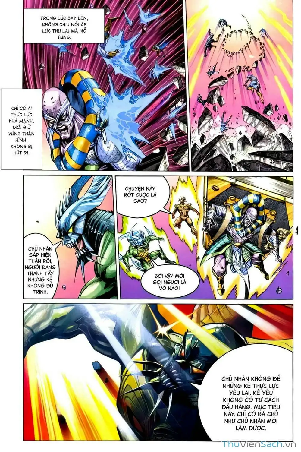 Truyện Tranh Tiểu Ma Thần trang 5