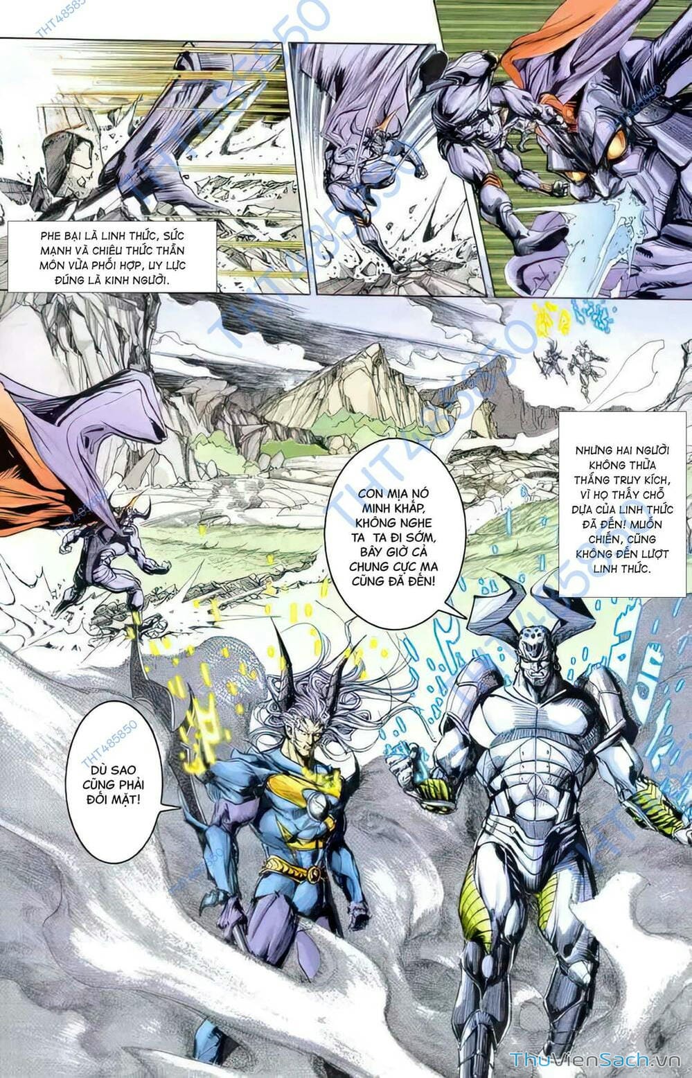 Truyện Tranh Tiểu Ma Thần trang 5