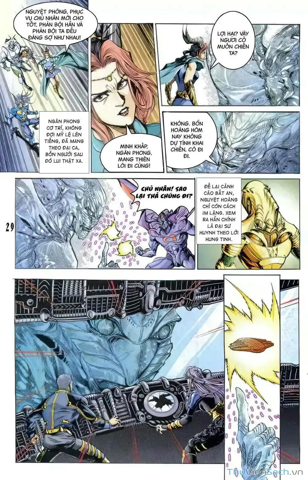 Truyện Tranh Tiểu Ma Thần trang 5