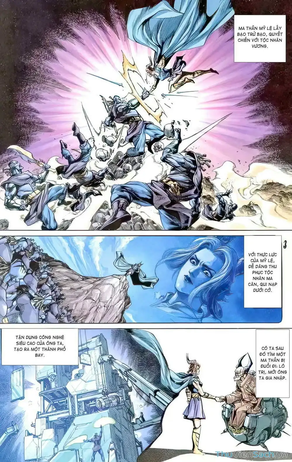 Truyện Tranh Tiểu Ma Thần trang 5