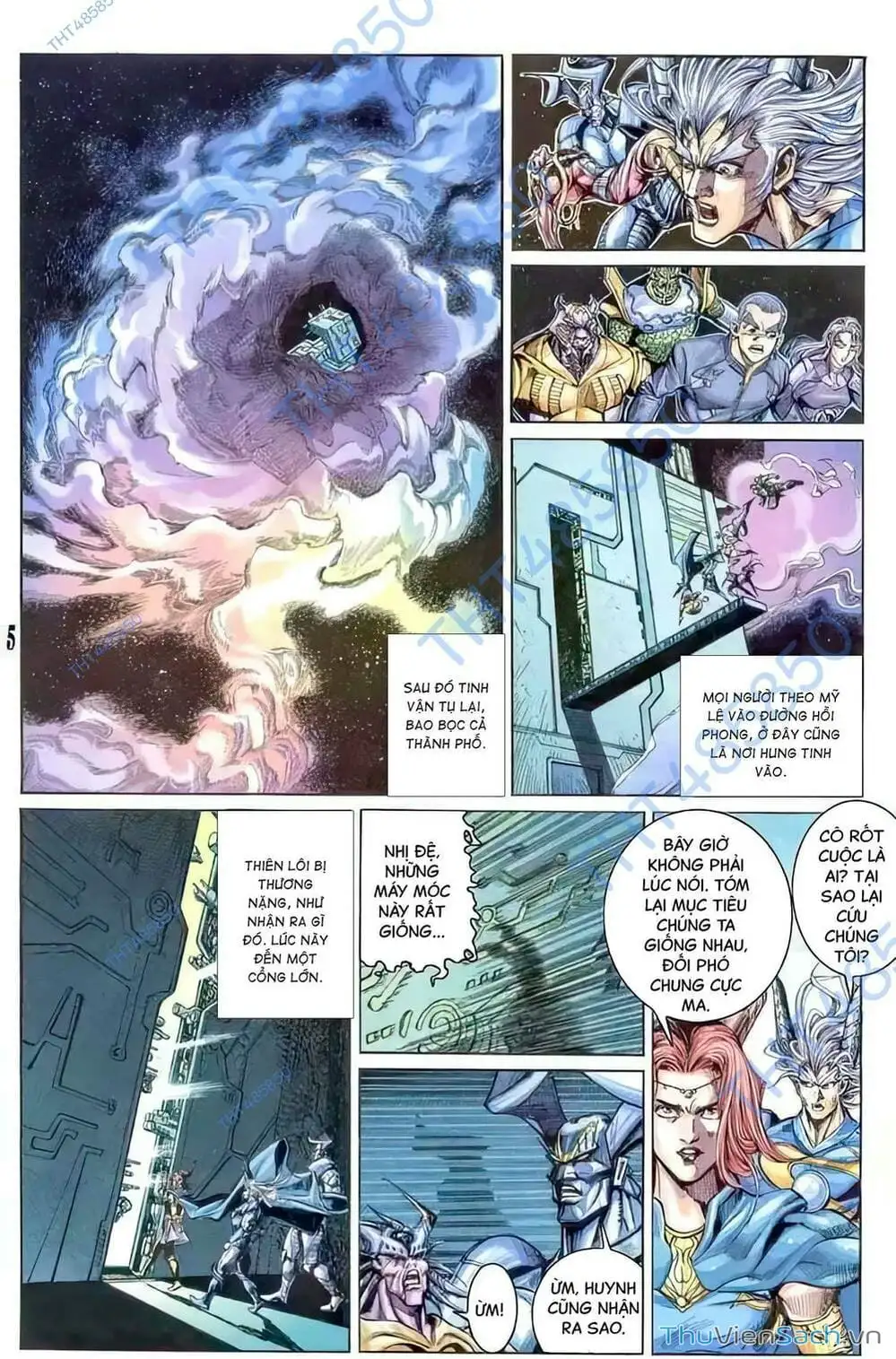 Truyện Tranh Tiểu Ma Thần trang 5