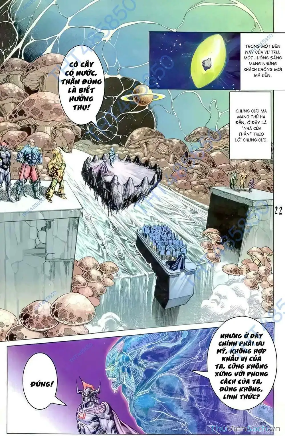 Truyện Tranh Tiểu Ma Thần trang 5