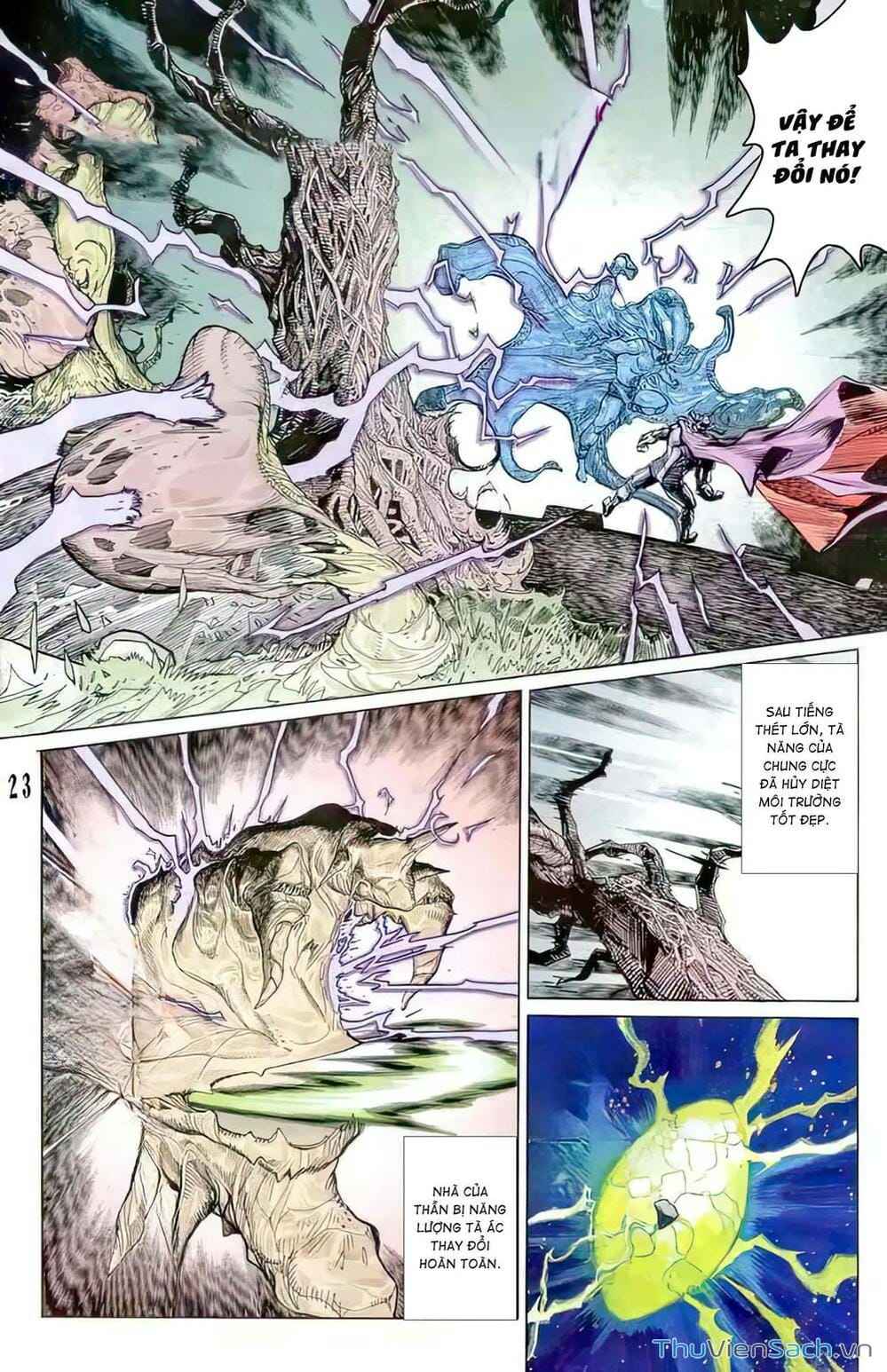 Truyện Tranh Tiểu Ma Thần trang 5